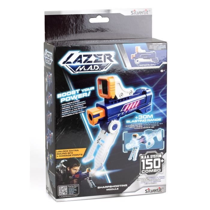 Lazer M.A.D. - Set de 2 Cibles Lazer pour blasters Lazer M.A.D. - Set de 2 Cibles Lazer pour blasters