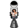 Kit Vlogging Support Rotatif avec Détecteur Mouvement 360° + Anneau LED pour Smartphone Bigben-0