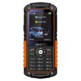 Téléphone Incassable Dual SIM Antichoc Waterproof IP68 - YONIS - Orange-0