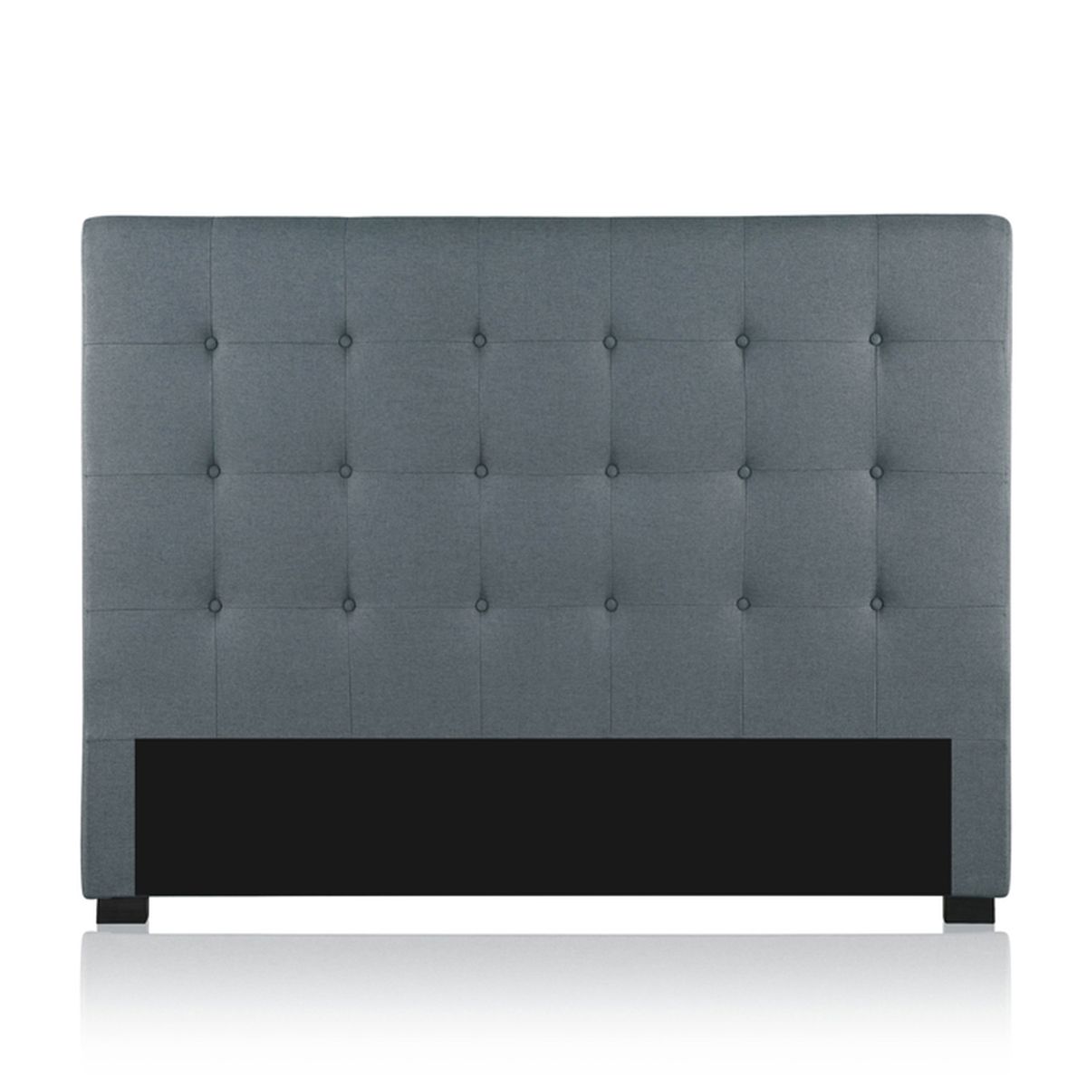 Porte Capitonnée Prix Tete De Lit Capitonnee Premium Tissu 160cm Gris Achat Vente