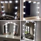 NOVHILL Miroir Maquillage Hollywood, Lumière LED Luminosité Réglable KIT Bi10881
