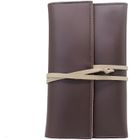 JF-ENG Blague à tabac - Blague à tabac classique en cuir - Poche à rouler en tissu Oxford imperméable（marron）