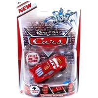 Voiture Disney Cars Deluxe Stunt Racers Flash Mcqueen V?hicule Miniature