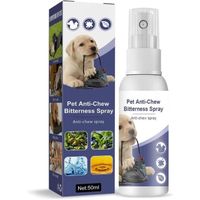 Bitter Apple Spray for Dogs to Stop Chewing, Dog & Cat Deterrent Spray to Prevent Scratching on Sofas and Indoor Furniture,