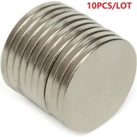 10PCS/LOT Magnets N40 Aimants Disques magnétiques NdFeB 15 mm x 2 mm