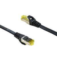 CABLING® Cat7 Cable Ethernet 0,5M, Haute Vitesse 10Gbps STP 600MHz Cable Réseau, RJ45 Fiche LAN Câbler Compatible avec Routeur,