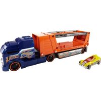 Hot Wheels - Transporteurs Super Crash - Mattel - Camion qui éjecte les voitures - Garçon - A partir de 3 ans