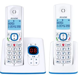 Téléphone fixe F530 Voice Duo, téléphone sans fil avec répondeur 