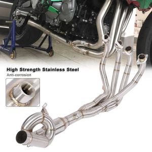 KIMISS Tuyau D/échappement de Moto Syst/ème de Connexion de Tuyau Interm/édiaire pour S1000RR 2017-2018