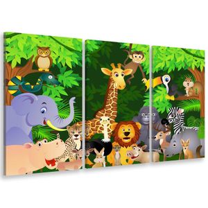 Tableau Jungle Enfant Cdiscount