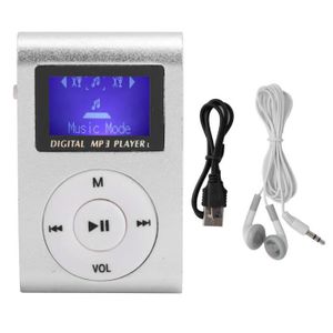 LECTEUR MP3 Lecteur MP3 YOSOO avec mini écran - Clip Arrière d