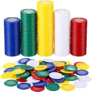 JETON DE JEU 1000 Pièces Jetons De Poker En Plastique Jetons De