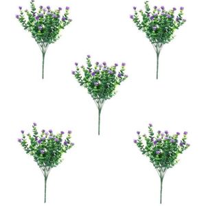 FLEUR ARTIFICIELLE Fleurs artificielles Protection extérieure Arbustes utilisés pour intérieur et