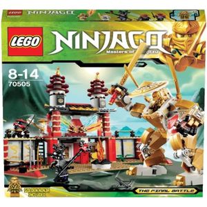 ASSEMBLAGE CONSTRUCTION LEGO Ninjago Playthemes - 70505 - Jeu de Construct