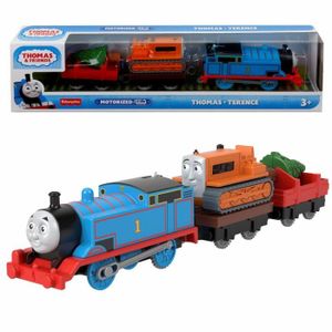 Thomas et ses amis locomotive train motorisée Yong Bao le Héros jouet pour enfant dès 3 ans FJK57 