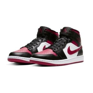 Air jordan 1 mid blanche et rouge Cdiscount