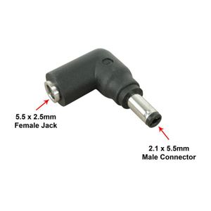 InLine Rallonge DC Mâle/femelle 4,0 X 1,7 Mm – 0,5 M – Noir – 2 X AWG24
