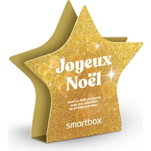 COFFRET THÉMATIQUE SMARTBOX - Joyeux Noël - Coffret Cadeau | 15000 ex