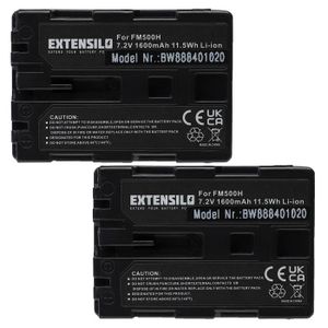 Batteria Li-Ion Sony NP-FH50 Per Fotocamera Digitale - 6,8V 700mAh - Ricambio Compatibile