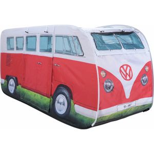 TENTE DE CAMPING Tente pour enfants Volkswagen Camper Van rouge