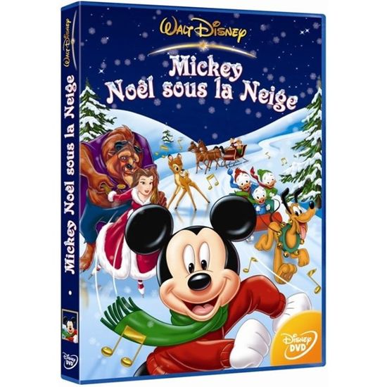 Disney Classiques Dvd Mickey Noel Sous La Neige En Dvd Dessin