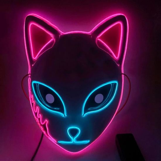 masque-demon-slayer-renard-led-cosplay-chat-masque-anime-japonais