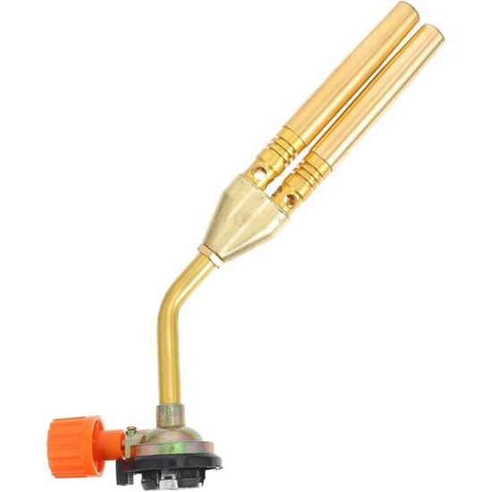 Chalumeau de Cuisine, Splaks Briquet torche de cuisine Chef, Réglable à la flamme (MAX 2500 ° F) avec verrou de sécurité pour la cuisson, BBQ, Cuisson au four, Brûlée, Crème, Brasage BRICOLAGE