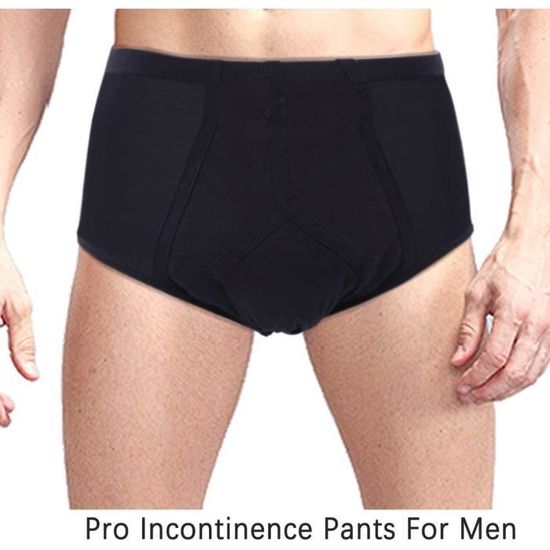 Incontinence Slip pour incontinence pour hommes réutilisable et lavable