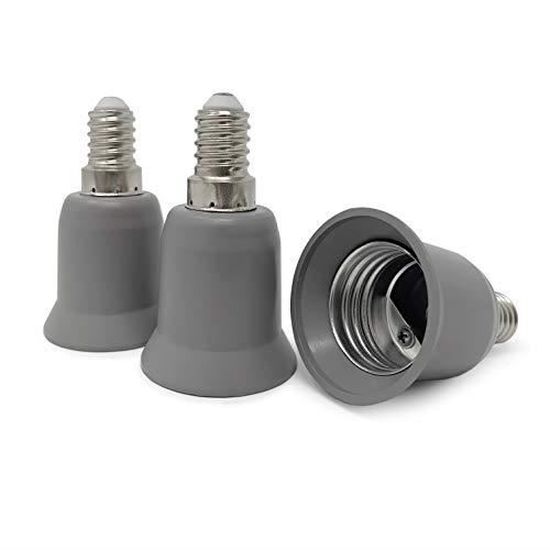 Adaptateur de douille pour ampoule culot E14 en culot E27, 1279523, Electricité et domotique
