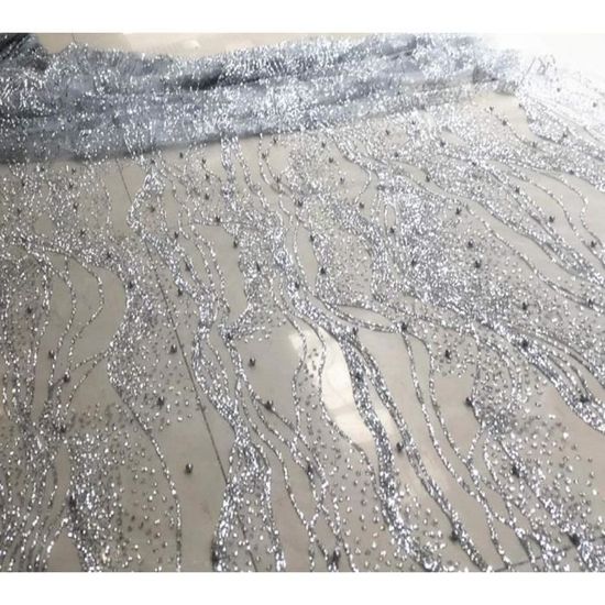 Tissu Pour Couture Au Metre Robe De Soir e En Tissu Paillettes