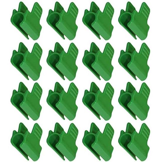 30 Pcs Pinces De Tuyau Couverture De Plante Filet Tunnel Cerceau 30 Pcs Pinces De Tuyau Couverture De Plante Filet Tunnel Cerceau