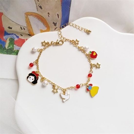 Lot De Pendentifs Princesse Et Accessoires Pour Création De Bijoux DIY