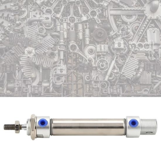 Vérin Pneumatique En Acier Inoxydable - Alésage 63 Mm, Course 20 Mm - Modèle SDA63-20 - Pour Applications Industrielles, Automatisation