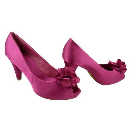 Chaussures fushia mariage Clearance
