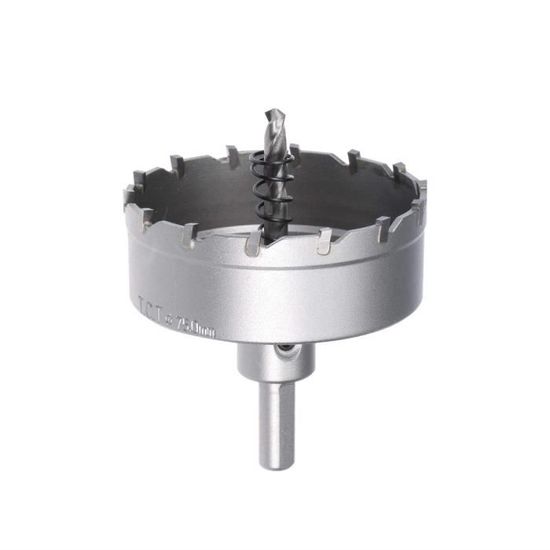 Scie-cloche Carbure Pour Inox - Diamètre 14-150 Mm - Longueur Travail 150 Mm - Marque Krefting