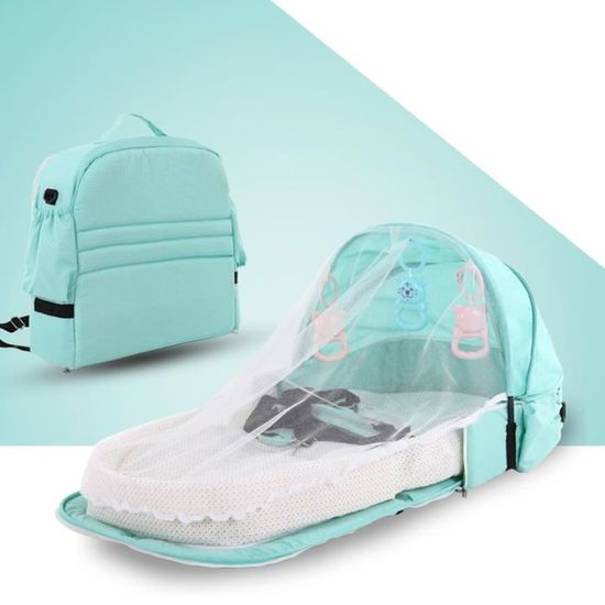 Sac Pour Maman Sac A Langer Noir Noir Adiuma Sac A Langer Portable Pour Berceau Multifonctionnel Sac A Dos Pour Bebe Lit Pliable Lit Leger Le Change Bebe Puericulture