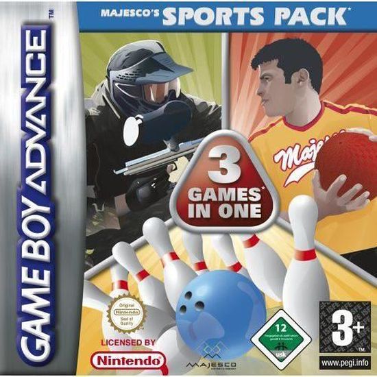 THQ Bowling / Paintball / Dodgeball 3 jeux en 1 [Import Allemand