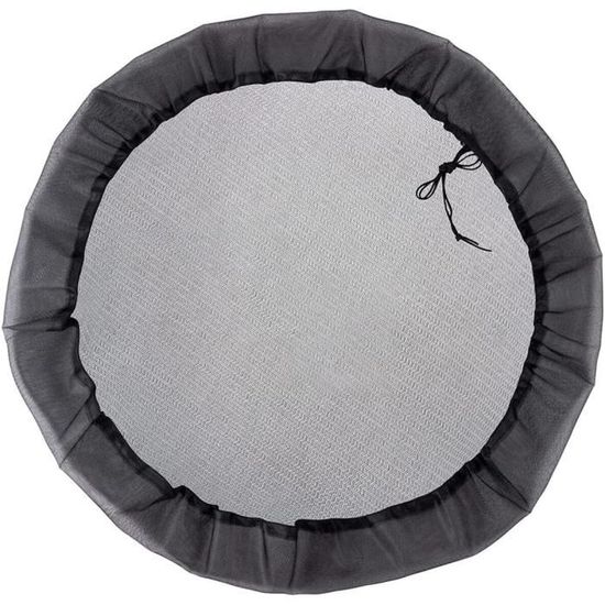 Filet De Protection Pour Citerne D'eau De Pluie Diamètre 100 Cm - Anti-feuilles Et Moustiques, Polyester - 6