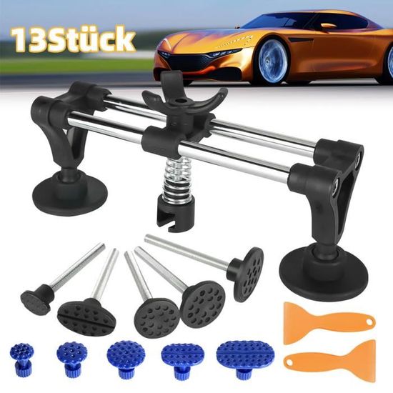 Kit 36 Pièces De Réparation Bosselures Sans Peinture - Onglets De Redressement Pour Carrosserie Auto