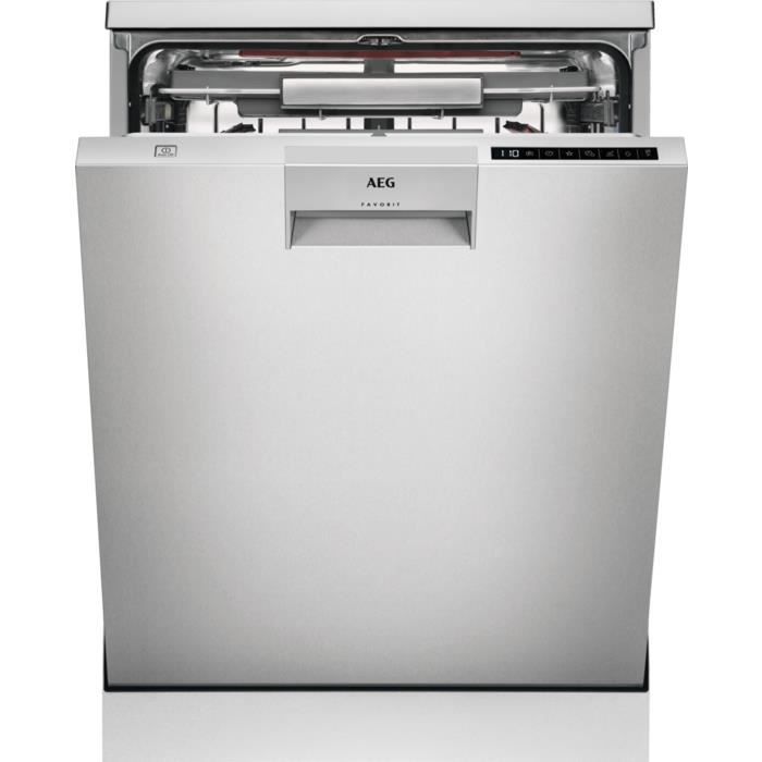 AEG FFB83806PM, Autonome, Acier inoxydable, Taille maximum (60 cm), 1,6 m, 1,8 m, 1,8 m