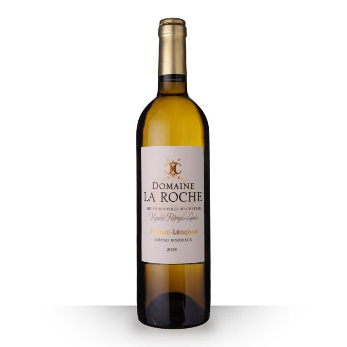 Domaine la Roche 2014 Blanc 75cl AOC Pessac-Léognan - Vin Blanc