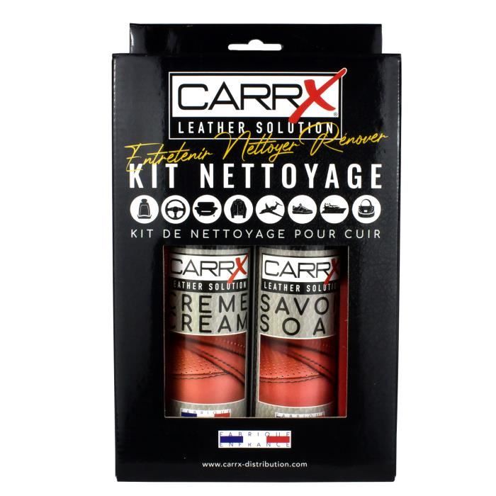 KIT DE NETTOYAGE POUR LE CUIR