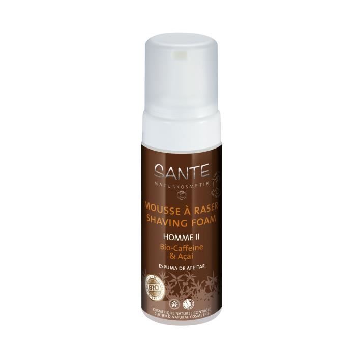 SANTE Mousse à raser Caféine et Açaï - Homme II - 150 ml