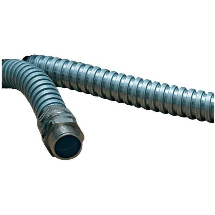 Gaine de protection métallique flexible acier g…