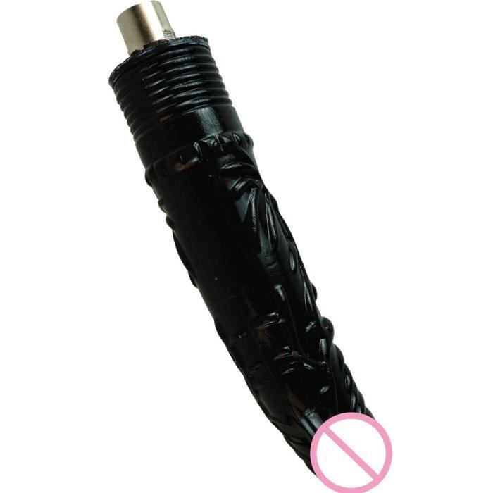 Fredorch Super gros gode noir pour Machine à sexe A2, accessoires pour machine d'amour F3-Type C29