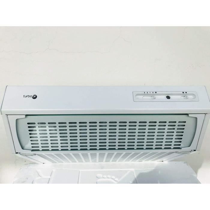 HOTTE Turboair K701R-50F - Hotte de sol à fermeture éclair - Blanc20