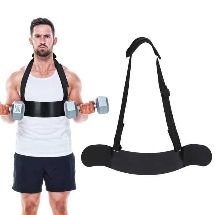 GAR® Bras Blaster Bicep isolater Bar Tricep Curl Bomber Fitness Gym Training Bonne qualité