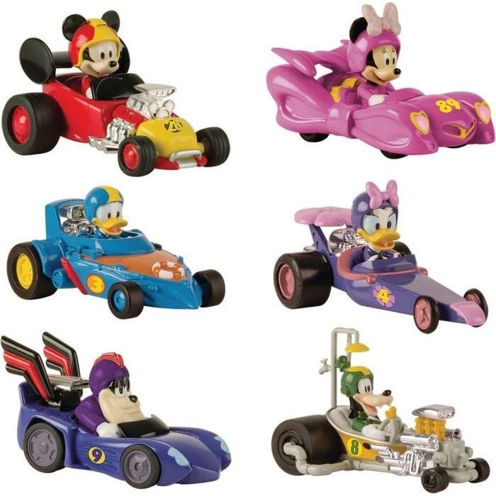 MICKEY ROADSTER RACERS Voiture Daisy Pack Mickey & Ses Amis Top Départ
