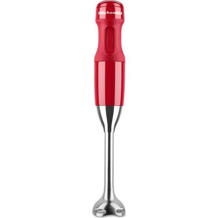 KitchenAid 5KHB2570H mixeur plongeant Rouge, Acier inoxydable 180 W