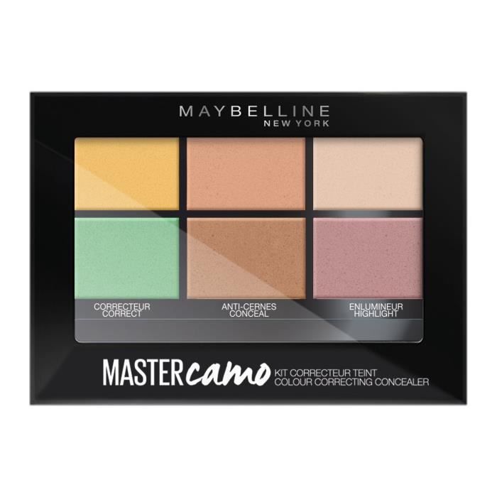 MAYBELLINE NEW YORK Master Camo Kit Correcteur de Teint 01 Claire 6,5 g